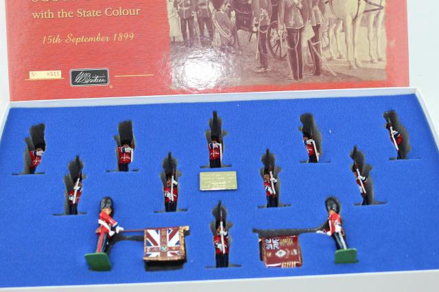 Britains #00215 Scots Guards Colour Party 1899 (1 of 1)