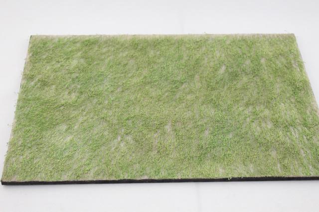 Hudson & Allen #DISP03 Display Board grass: 1 pc., display board grass field for dioramas