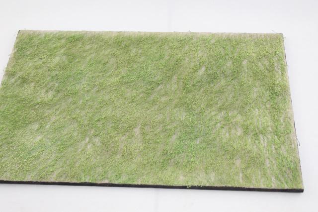 Hudson & Allen #DISP03 Display Board grass: 1 pc., display board grass field for dioramas