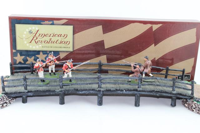 Britains Am. Revolution Battle of Concord Bridge (1 of 1)