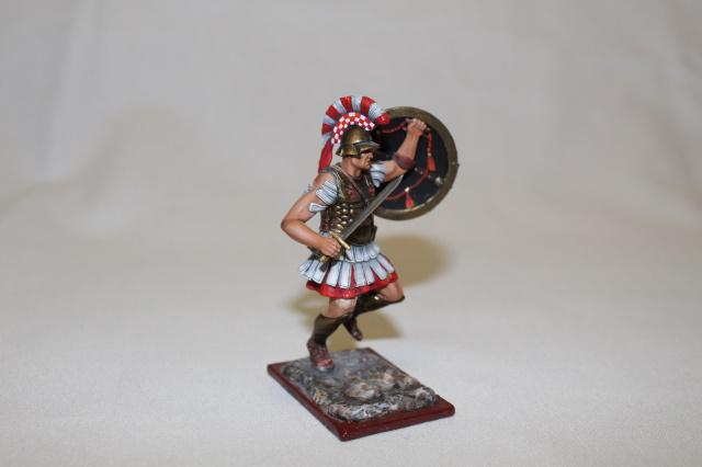 St. Petersburg Collection #6329 Greek Hoplite: 1 pc., 54 mm, Hoplite charging with sword and shield, E/M, no box