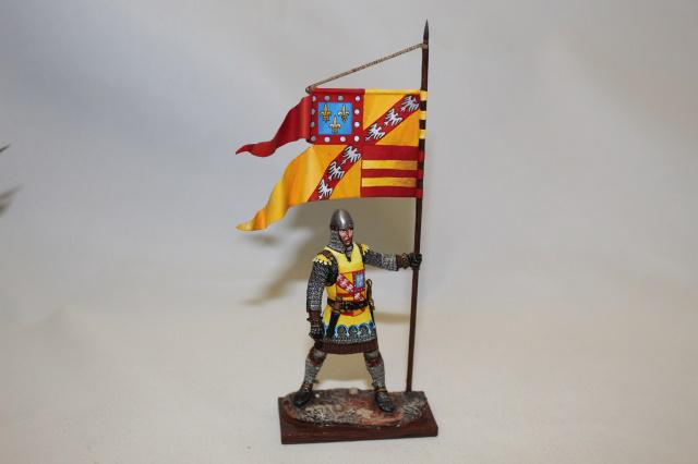 St. Petersburg Collection #ME14 Knight w Flag: 1 pc., E, no box.