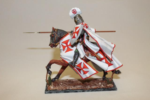 Russian-made Mounted Templar Knight (1 of 1)