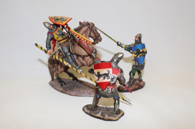 Russian-made Knight attacked by 2 Men at Arms (1 of 1)