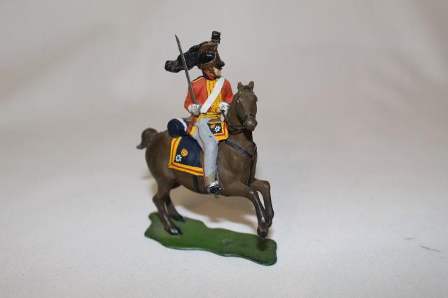 Minikin mounted British Dragoon 1815 (1 of 1)