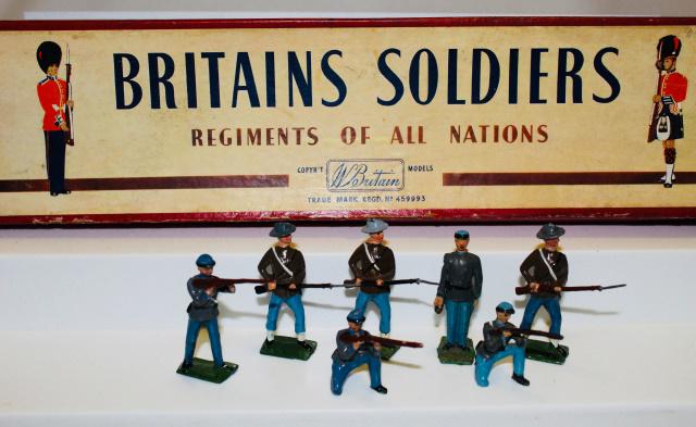 From Britains Set #2060 Confederate Infantry (1 of 1)
