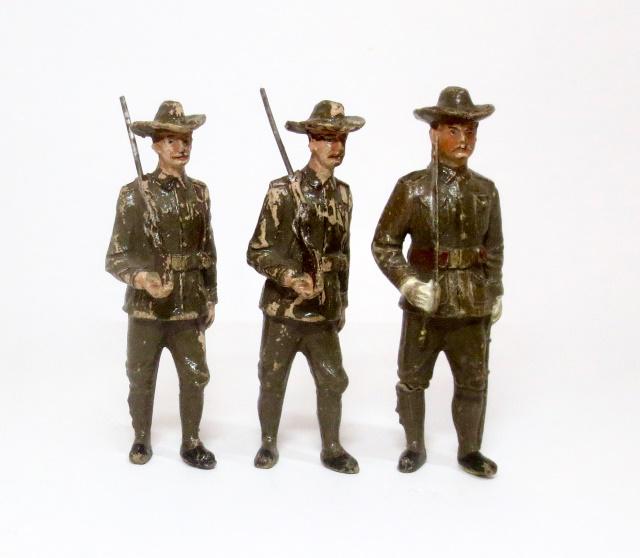 Pfeiffer U.S. Rough Riders Marching With Officer (1 of 1)