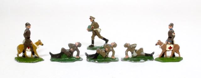 World War Two German Medics & Wounded (1 of 1)