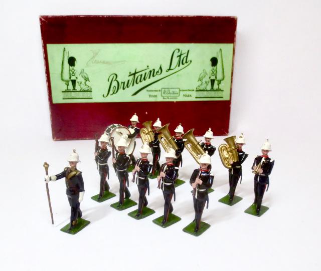 Britains RARE Unlisted Royal Marines Band Set (1 of 1)