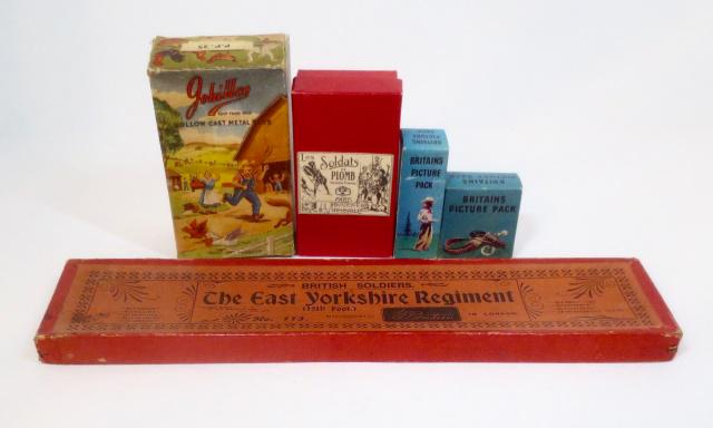 Britains Johillco & Mignot Empty Boxes (1 of 1)