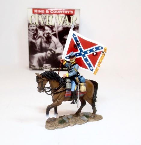 King & Country #CW004 Confederate Flagbearer (1 of 1)