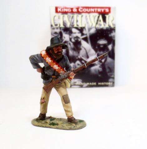 King & Country #CW022 “Standing Ready”: Confederate Soldier of the American Civil War. Retired figure. 1 piece. Mint condition. Box excellent.