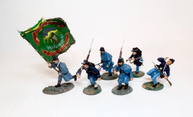 Britains ACW Union Infantry Figures (1 of 1)