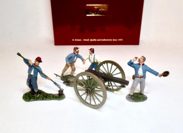 Britains #31032 ACW Confederate Artillery (1 of 1)