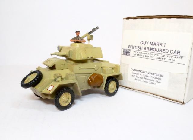 Commandant Miniatures British Armored Car (1 of 1)