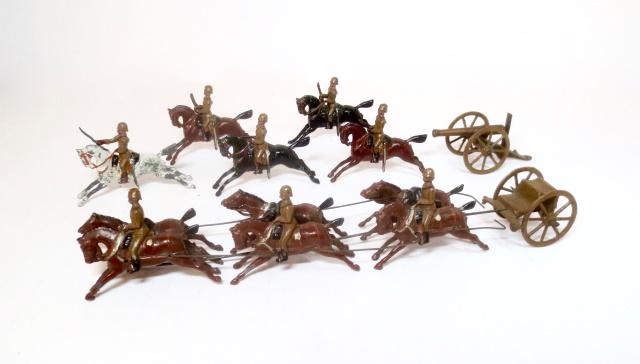 Britains RARE #126B Royal Horse Artillery (1 of 1)