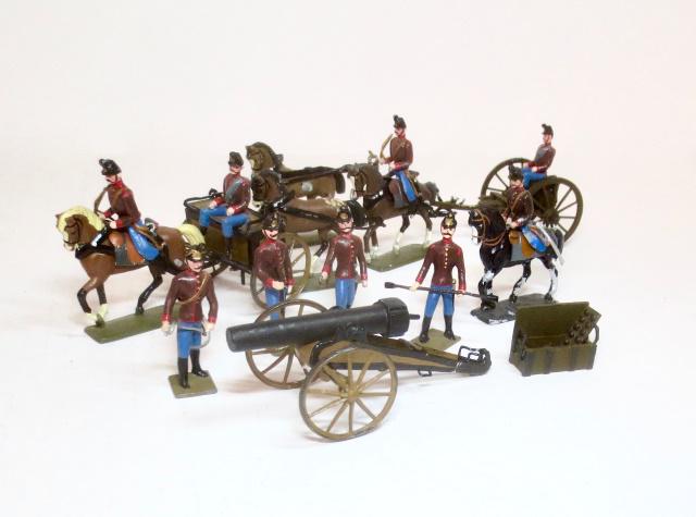 German Horse Artillery Team (1 of 1)
