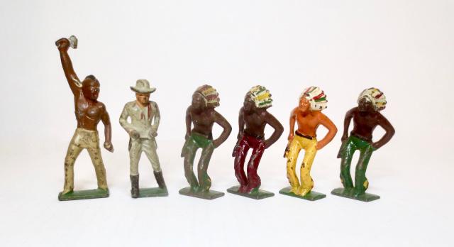 Grey Iron Cowboy & Indians (1 of 1)