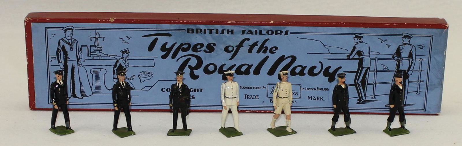 Britains #1911 British Naval Officers (1 of 3)