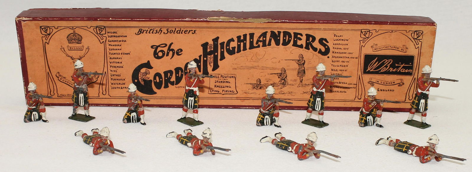 Britains From #157 Gordon Highlanders Firing (1 of 3)