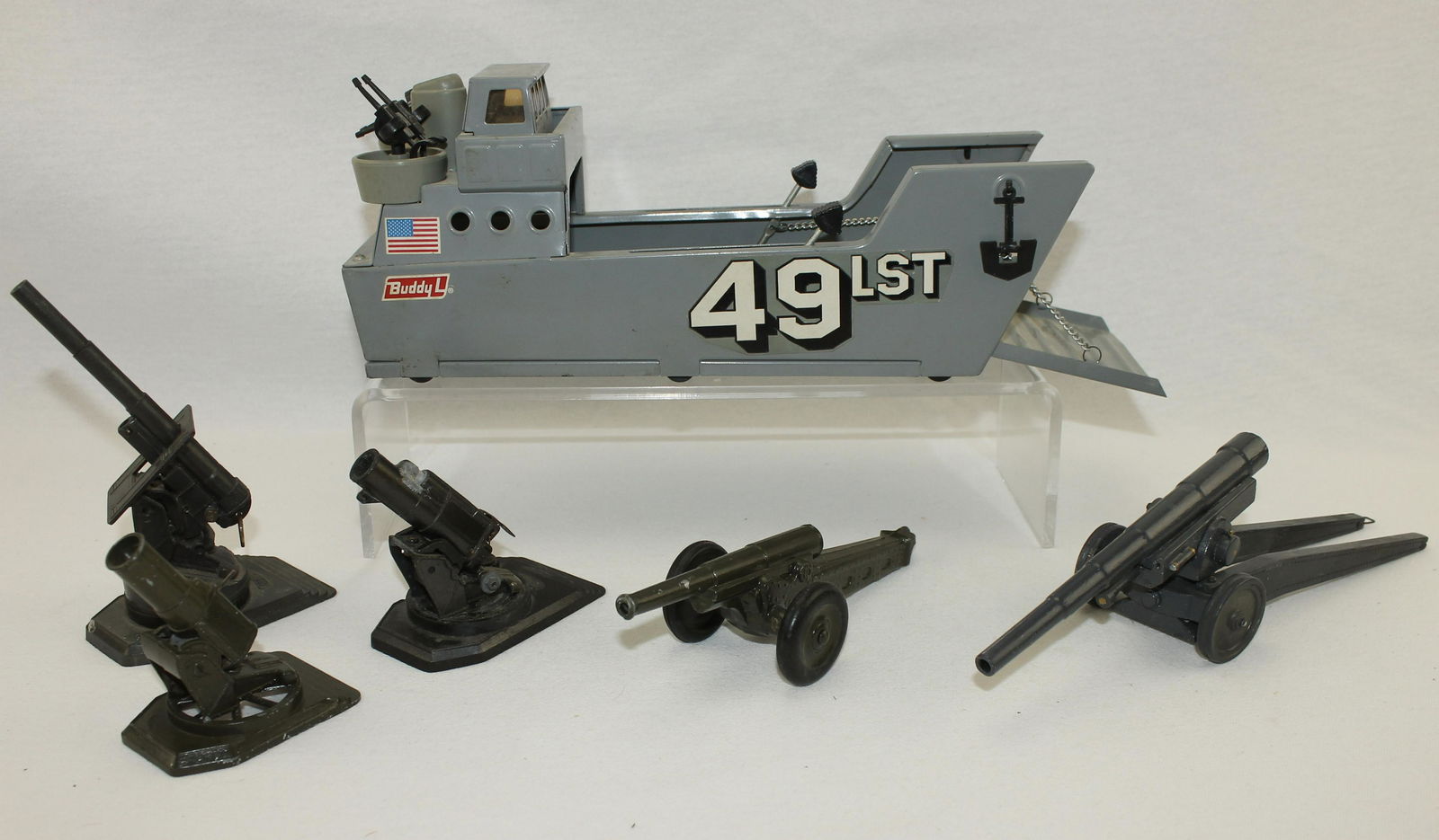 Lot of Cannons and Landing Craft (1 of 2)