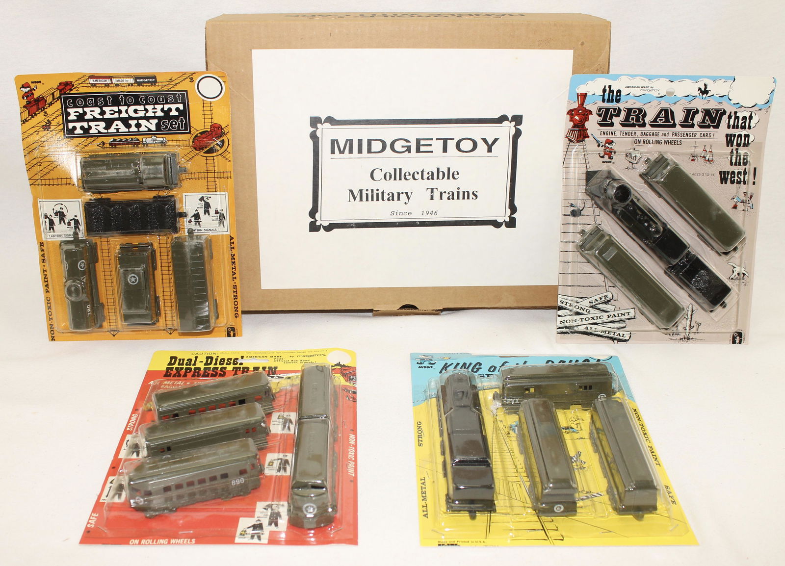 Midge Toy Collectable Military Trains Set (1 of 3)