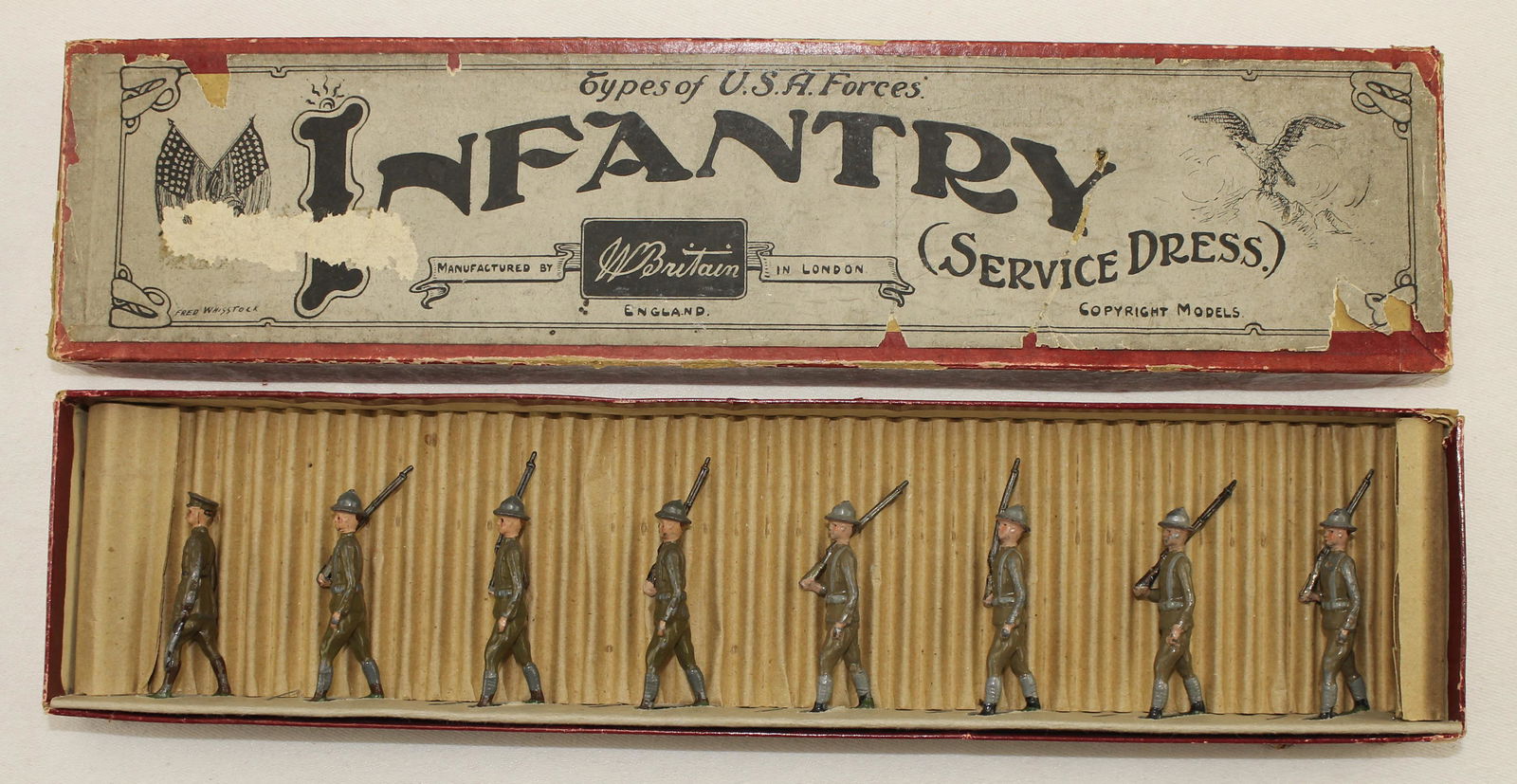 Britains #227 United States Infantry (1 of 3)