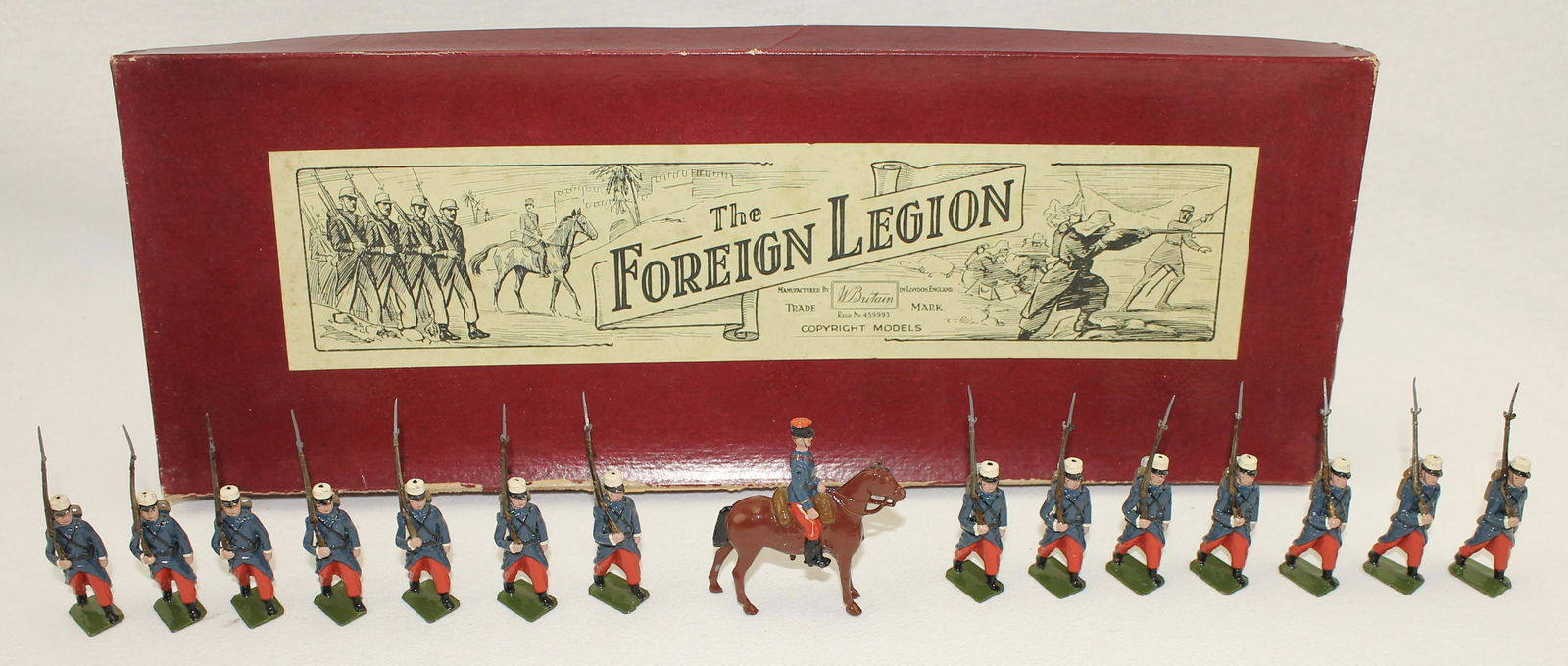 Britains #1712 French Foreign Legion (1 of 3)