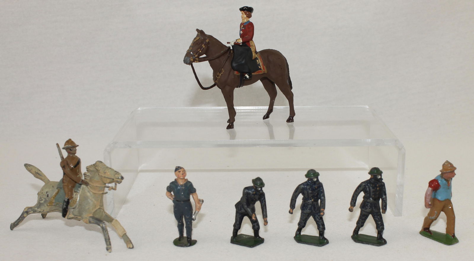 Lot of Lead Figures by English and French Makers (1 of 1)