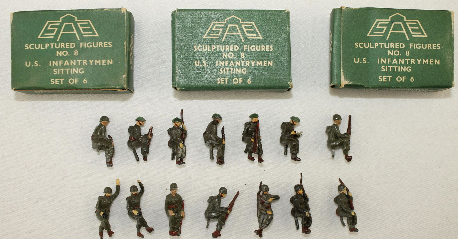 SAE Lot United States Seated Infantry (1 of 1)