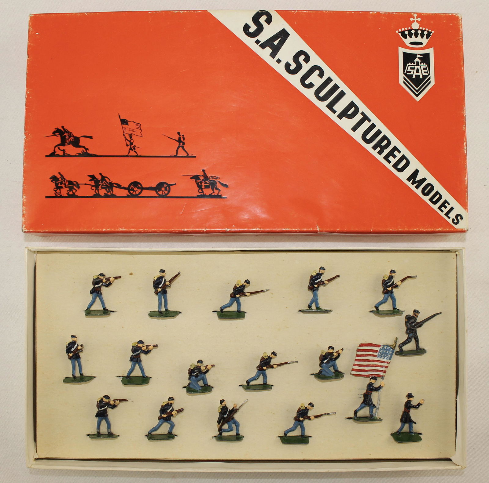 SAE #1066 ACW Union Infantry in Action (1 of 2)