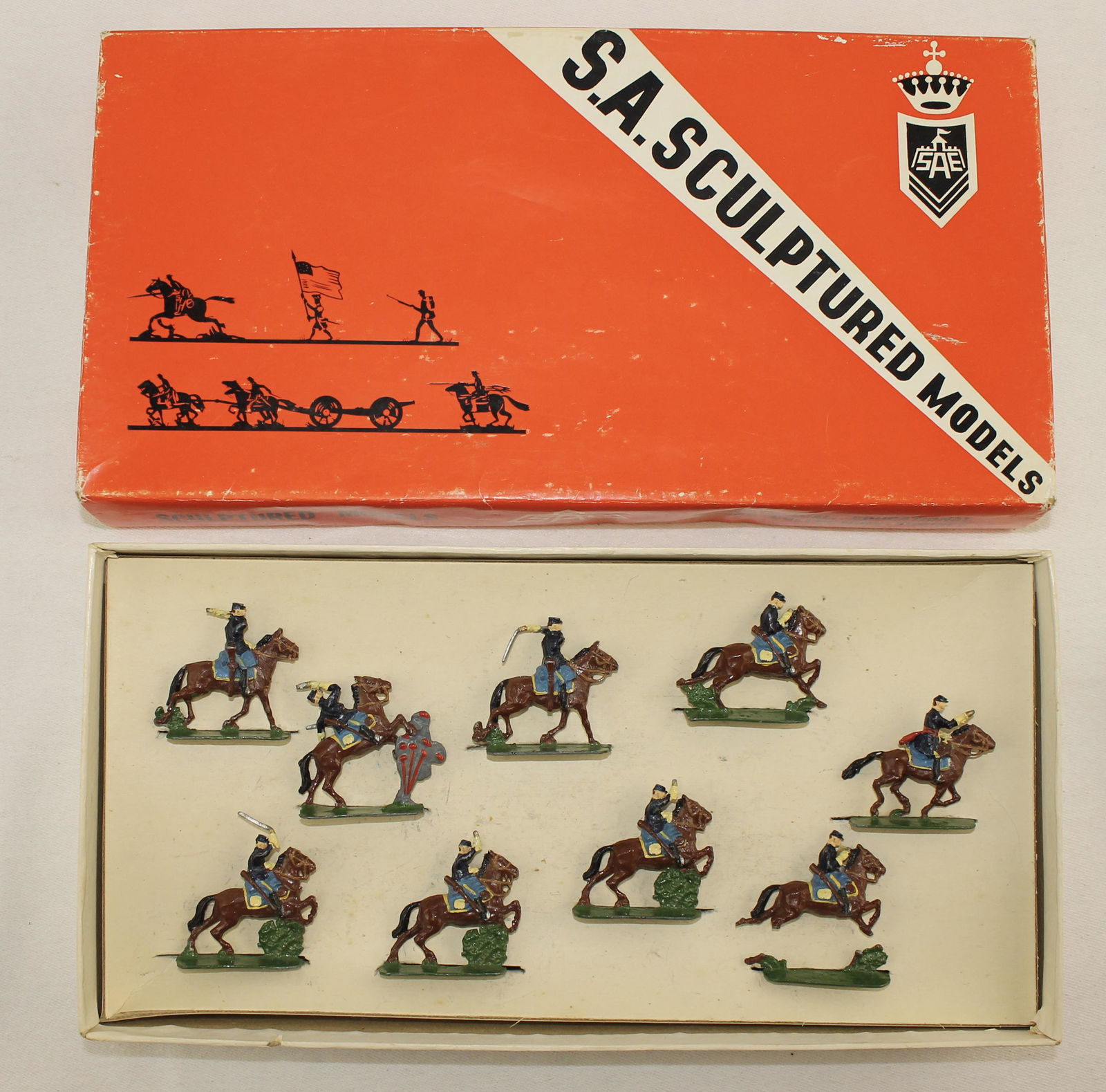 SAE #1052 ACW Union Cavalry Charging (1 of 2)