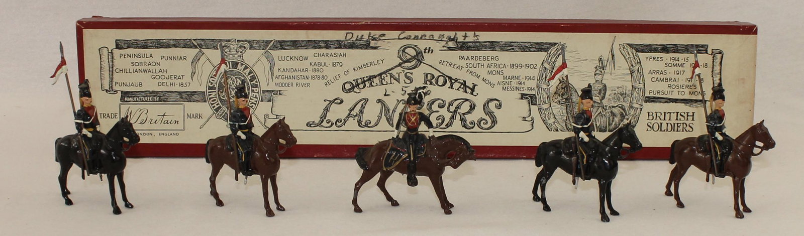 Britains #24 9th Queen's Royal Lancers (1 of 2)