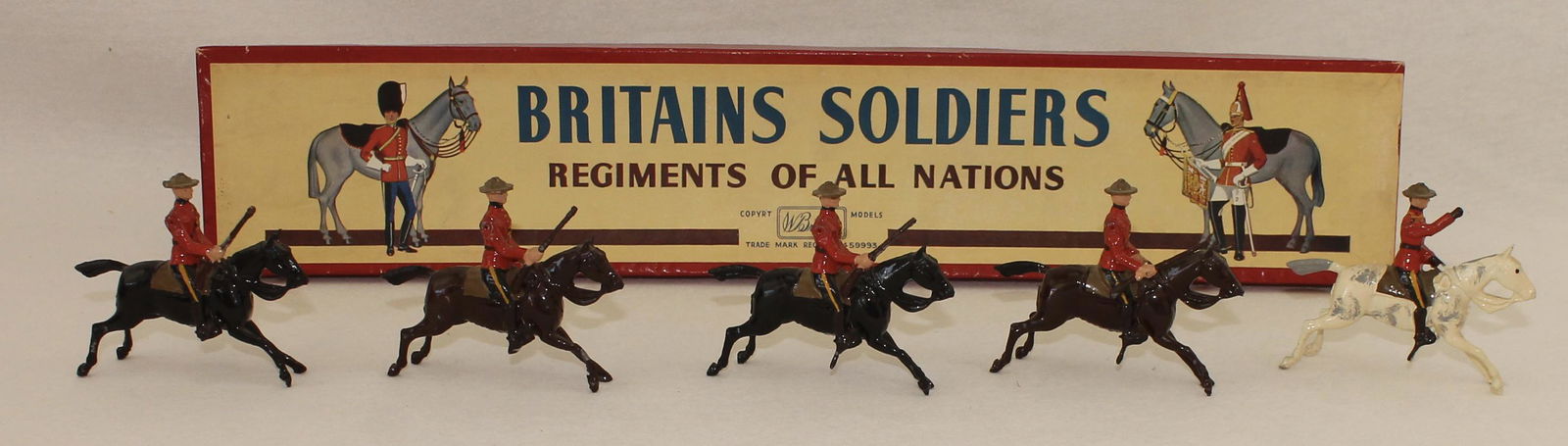Britains #1349 Royal Canadian Mounted Police (1 of 2)