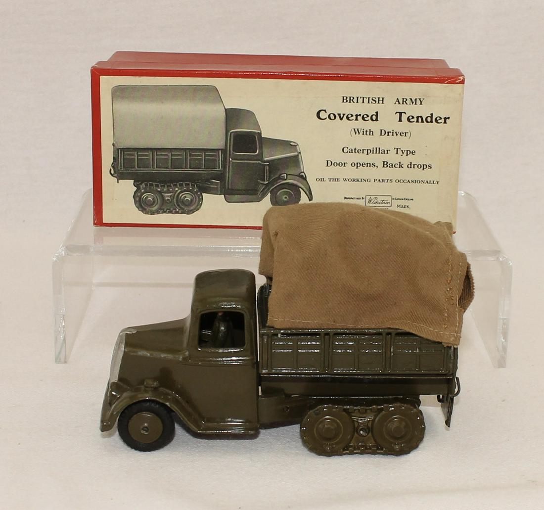 Britains #1433 Army Covered Lorry Canvas Top (1 of 2)