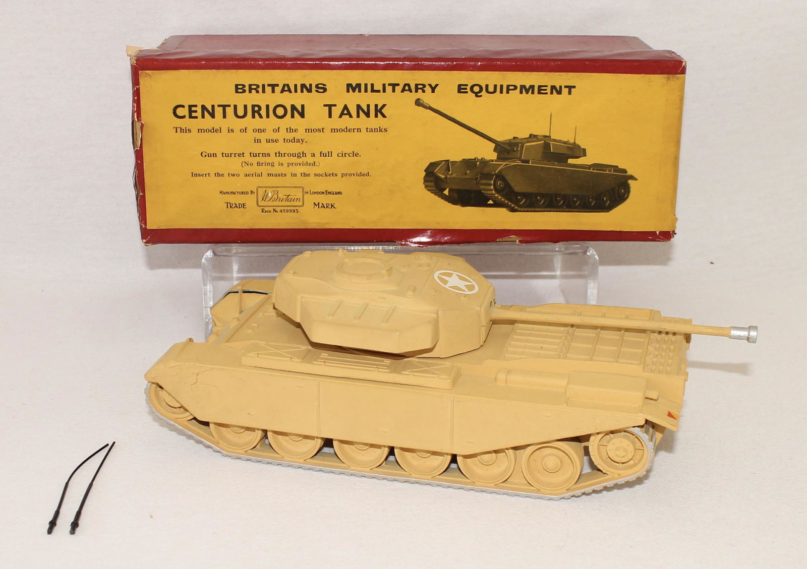 Britains #2154 Centurian Tank Sand Color (1 of 4)