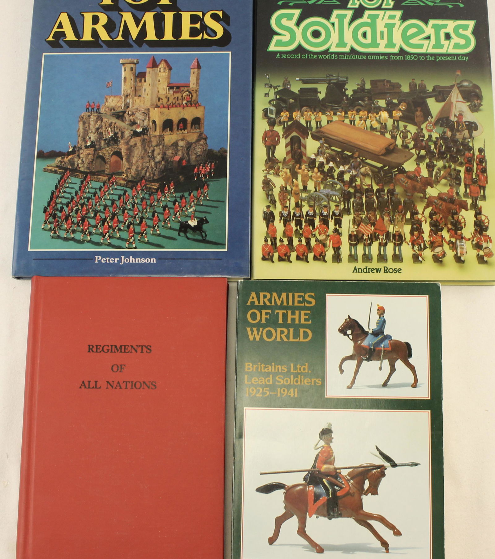 Lot of Toy Soldier Books (1 of 1)
