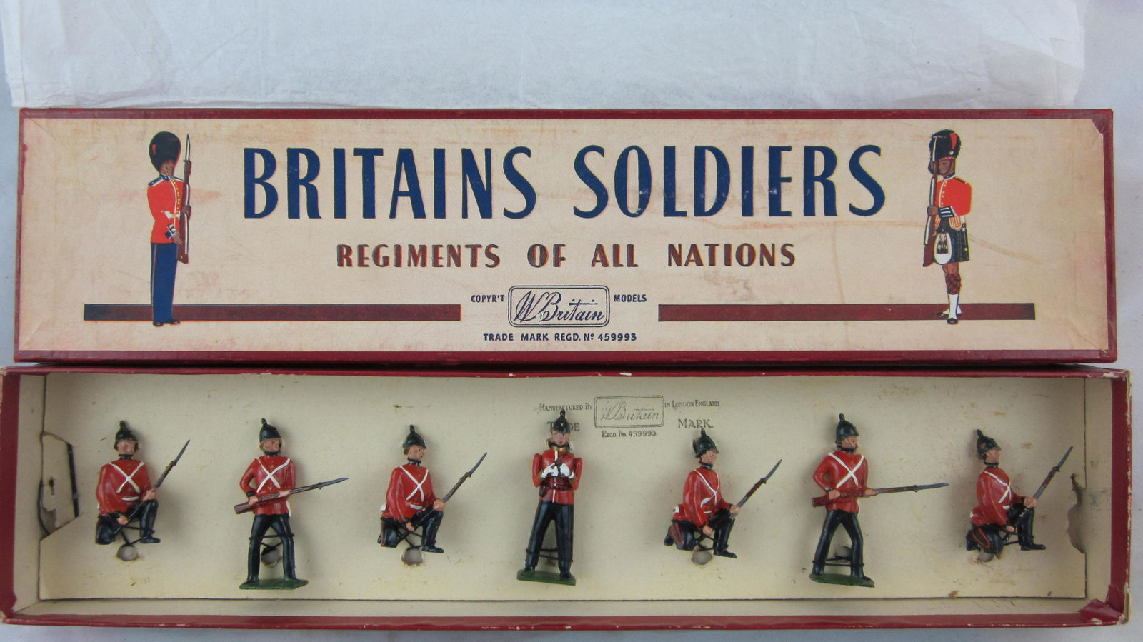 Britains Set #17 Somerset Light Infantry. (1 of 1)