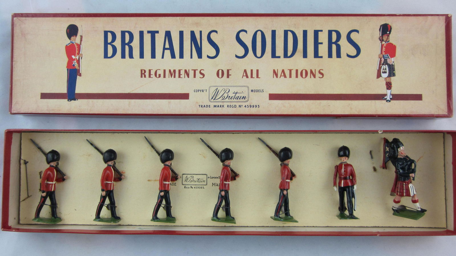 Britains Set #75 Postwar Scots Guards. (1 of 1)