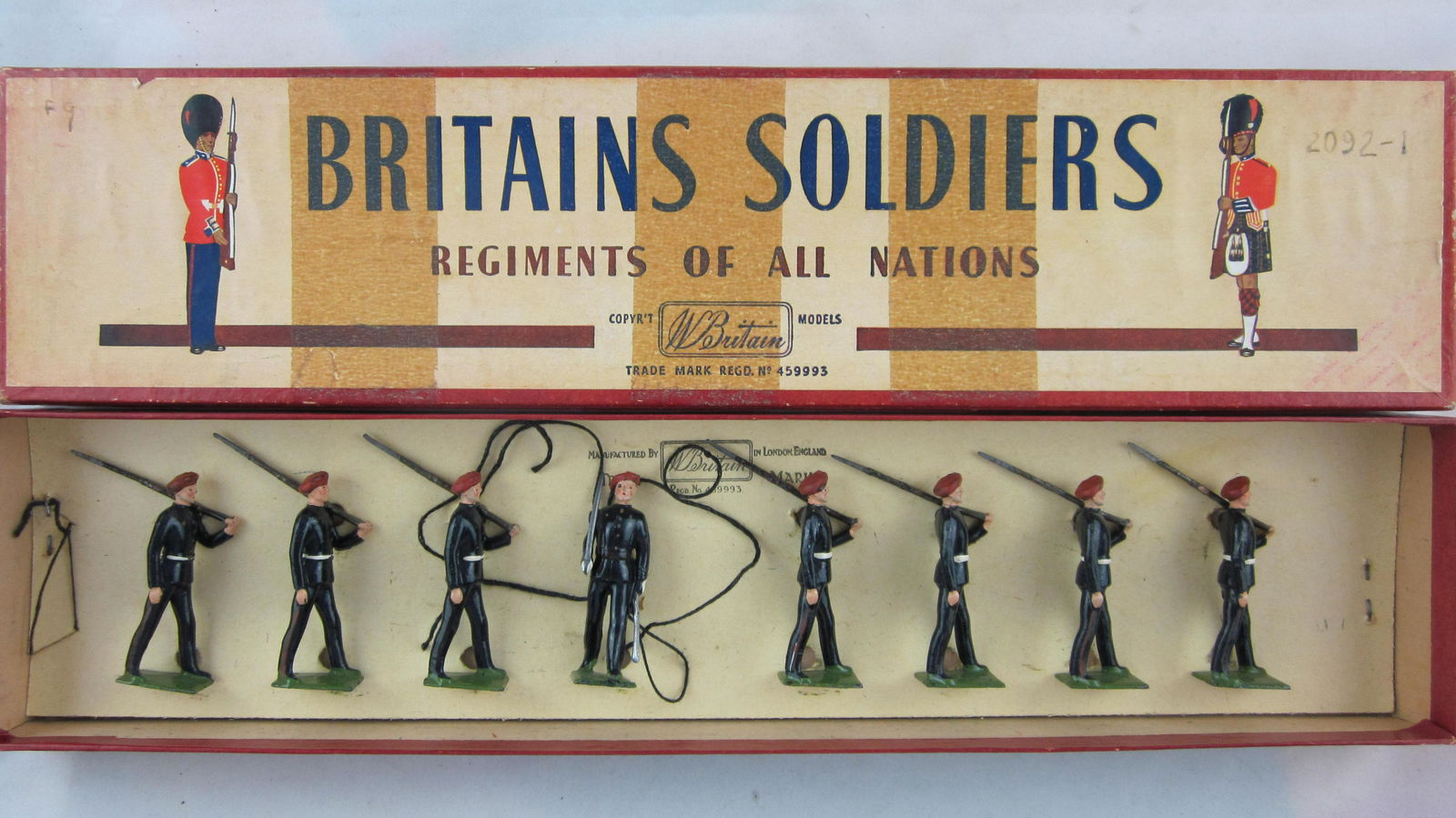 Britains Set #2092 Parachute Regiment. (1 of 1)