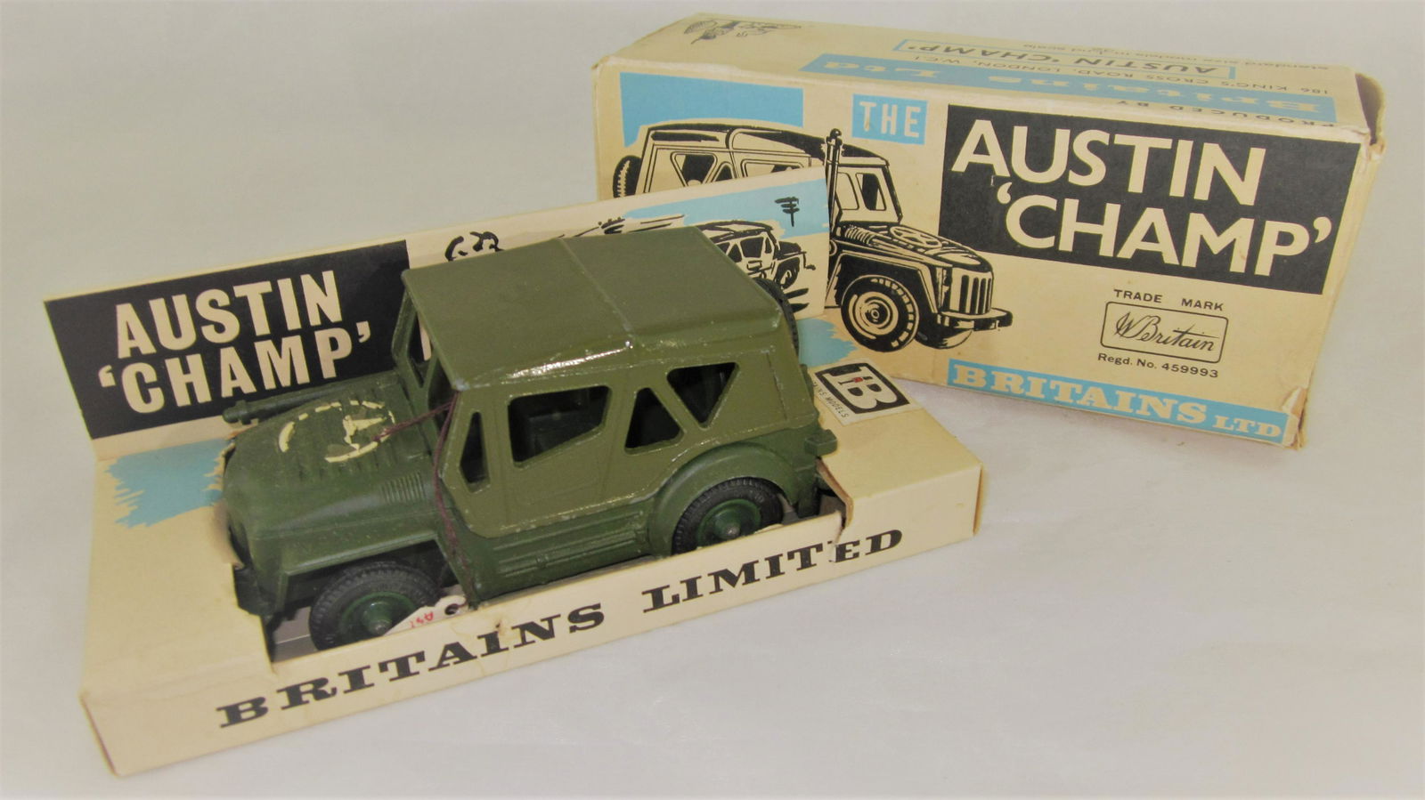 Britains Set #9760 Austin Champ circa 1968. (1 of 1)