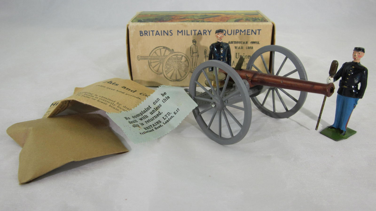 Britains Set #2057 Civil War Union Artillery. (1 of 1)