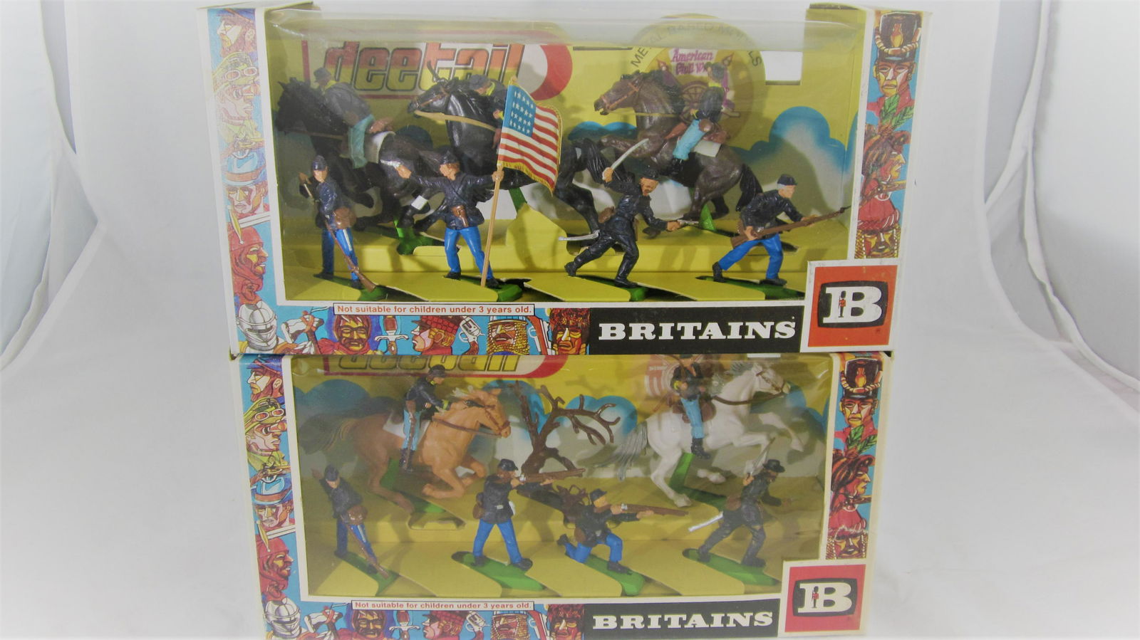 Britains Deetail Civil War Infantry And Cavalry. (1 of 1)