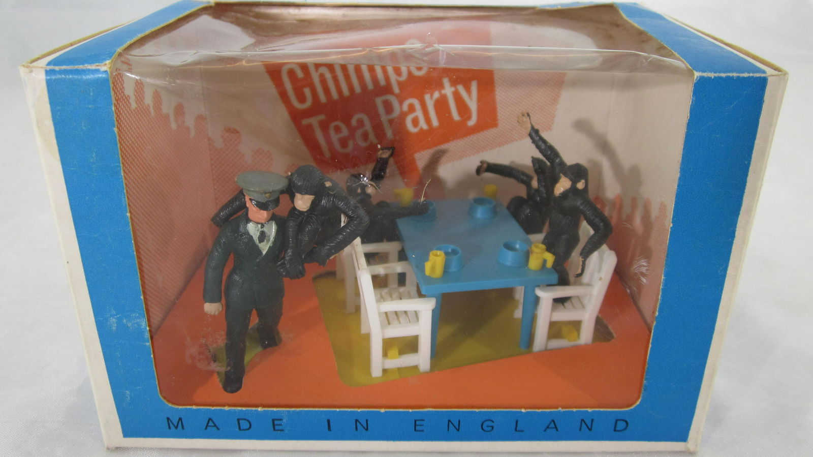 Britains Zoo Models Plastic Chimps Tea Party. (1 of 1)