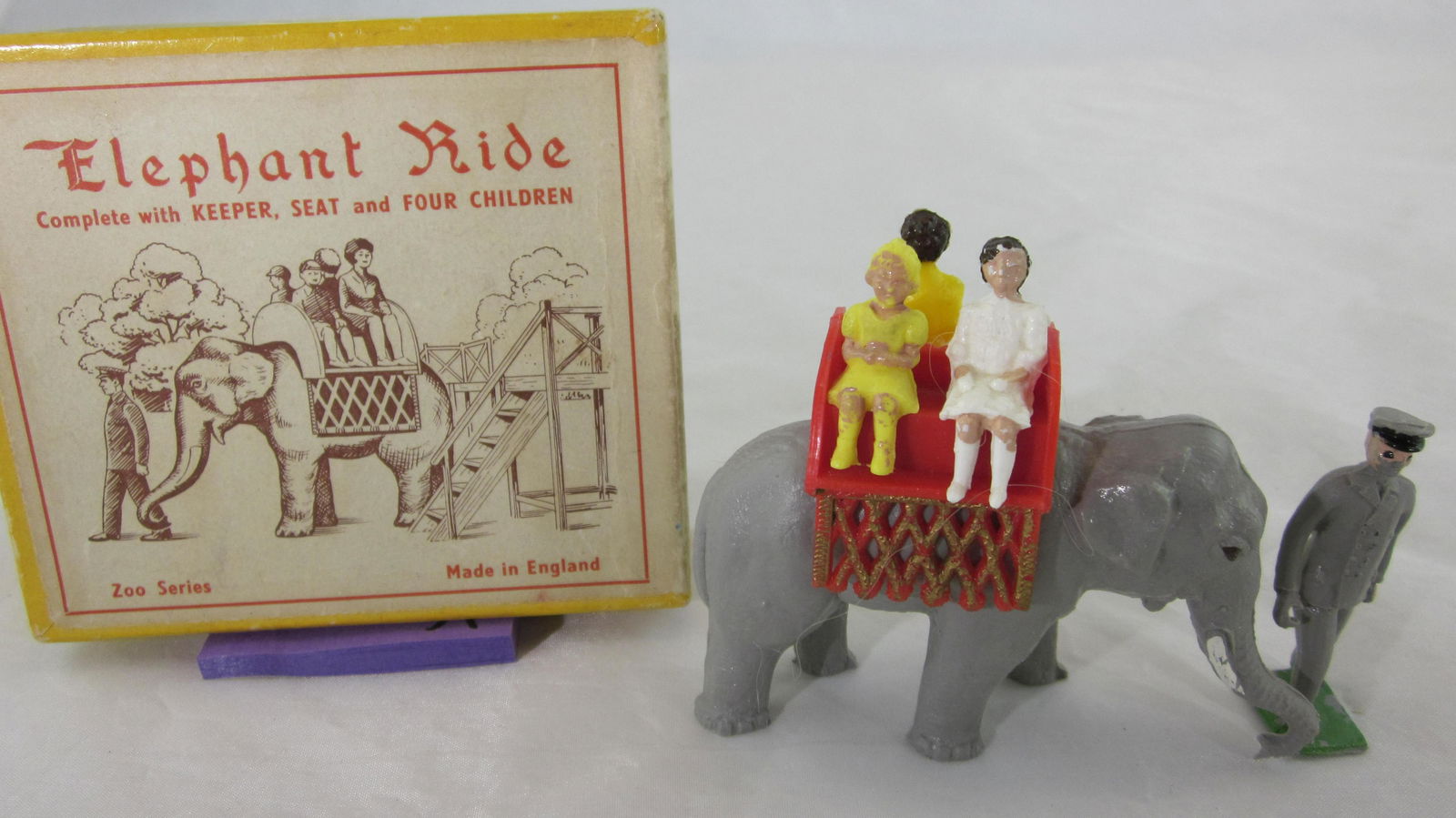 F.G. Taylor And Sons Plastic Elephant Ride. (1 of 1)