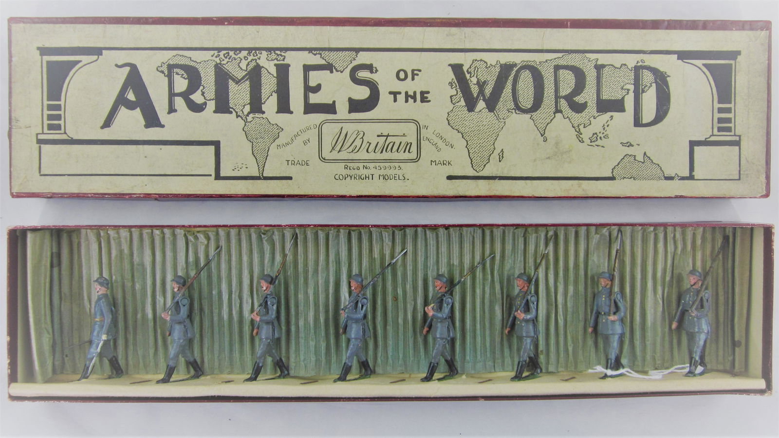 Britains Set #432  German Infantry. (1 of 1)