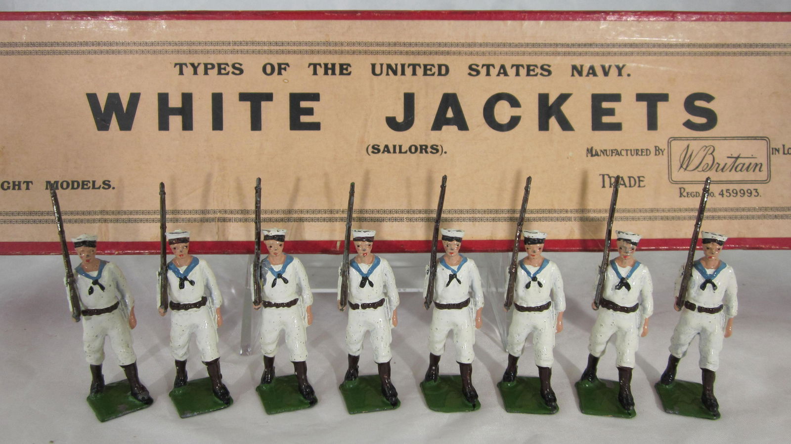 Britains Set #1253  U.S. Whitejackets. (1 of 1)