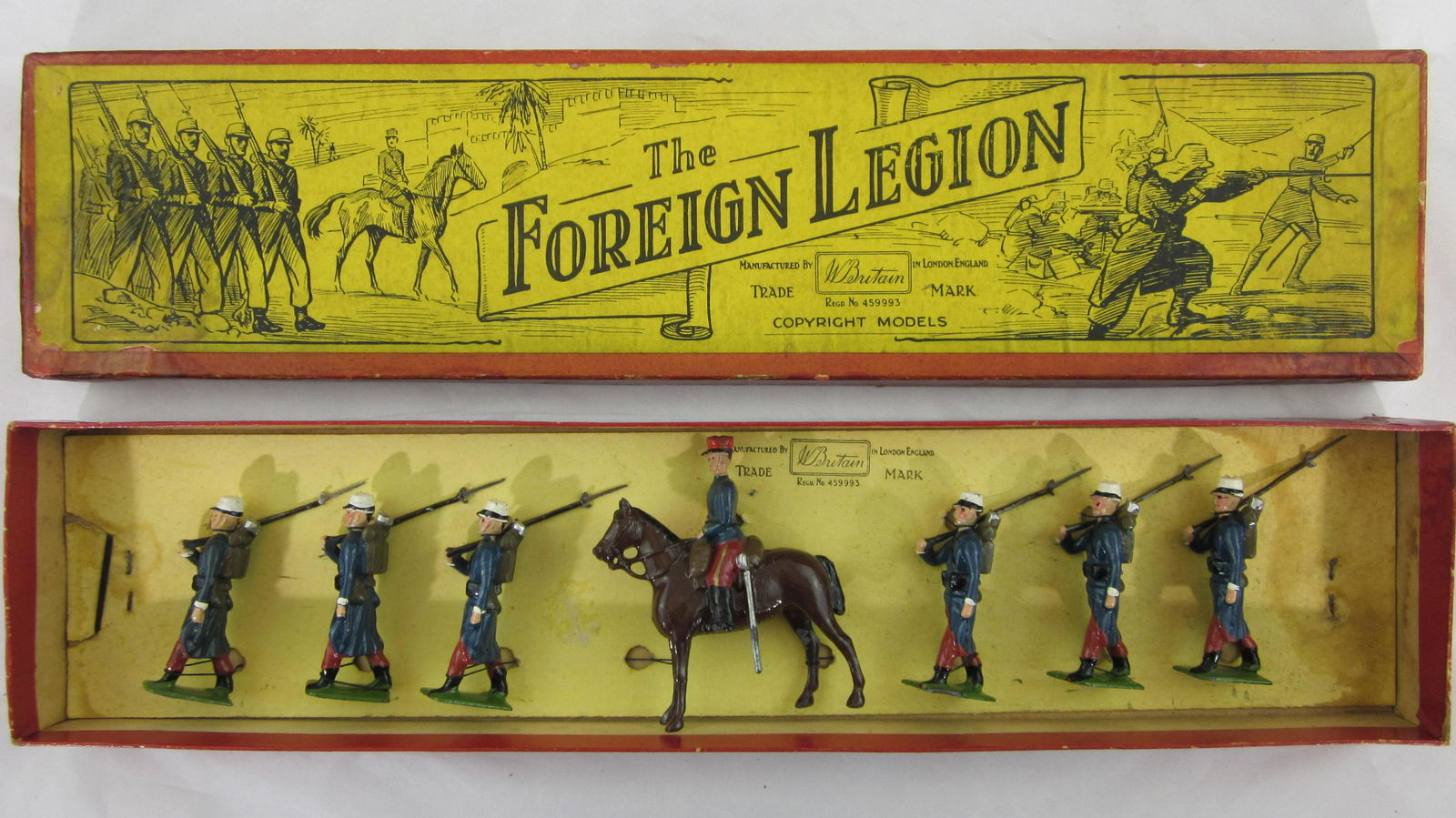 Britains Set #1711 French Foreign Legion. (1 of 1)
