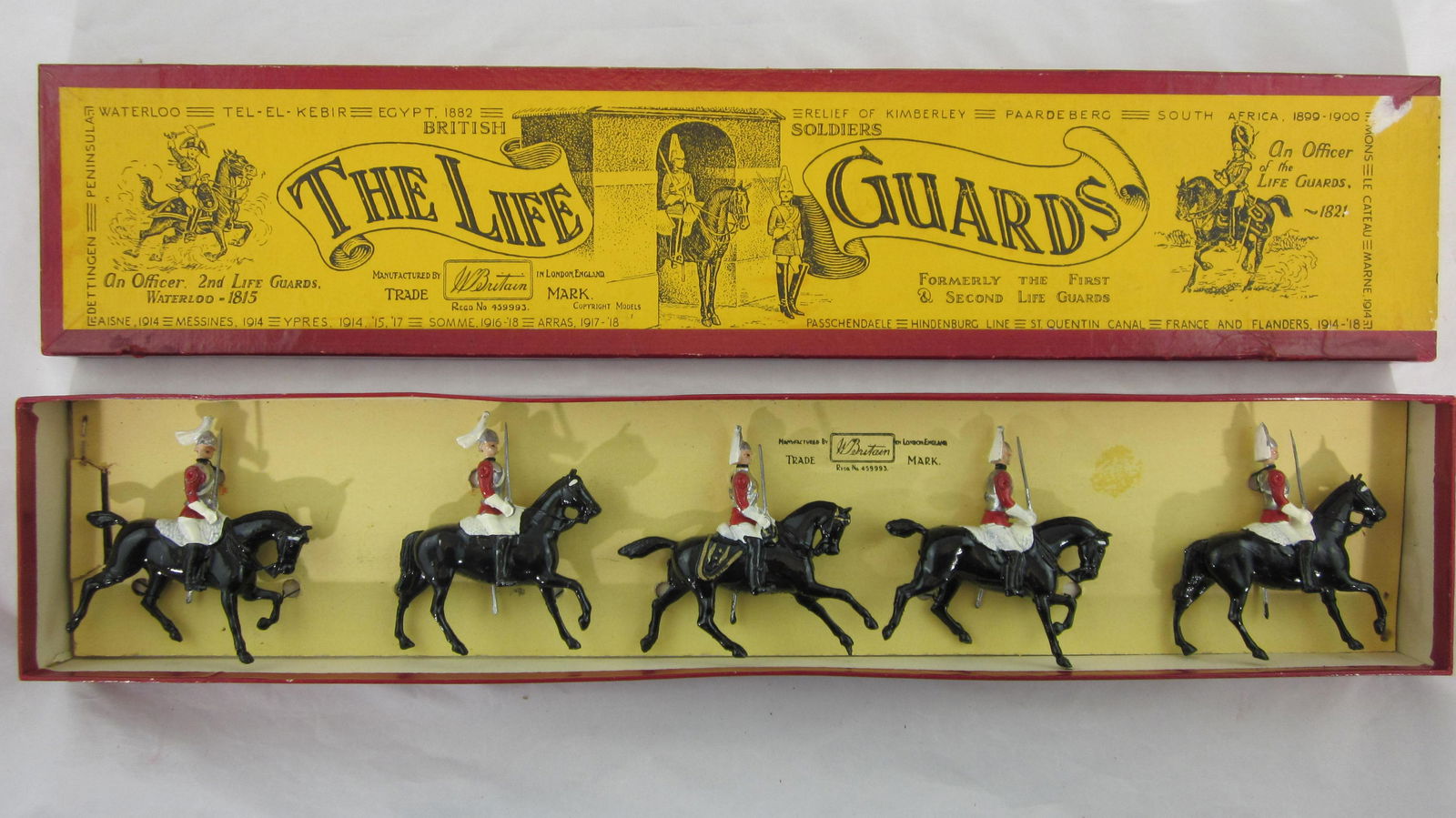 Britains Set #1 LifeGuards Household Cavalry. (1 of 1)
