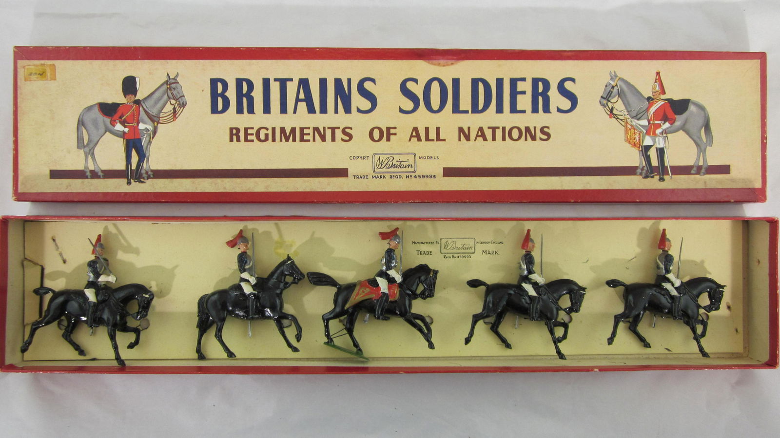 Britains Set #2 Royal Horse Guards Cavalry. (1 of 1)